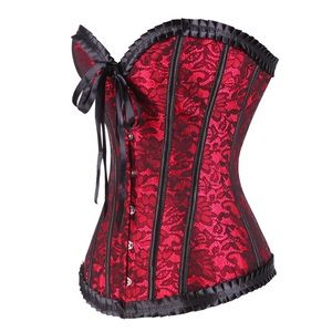 Women’s Red Corset Size 6X new